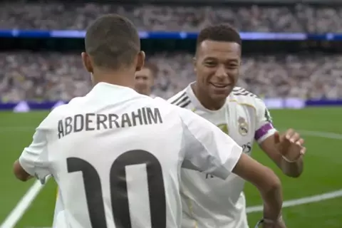 ريال مدريد يكرم الشاب المغربي عبد الرحيم أوحيدا في مباراة إسبانيول